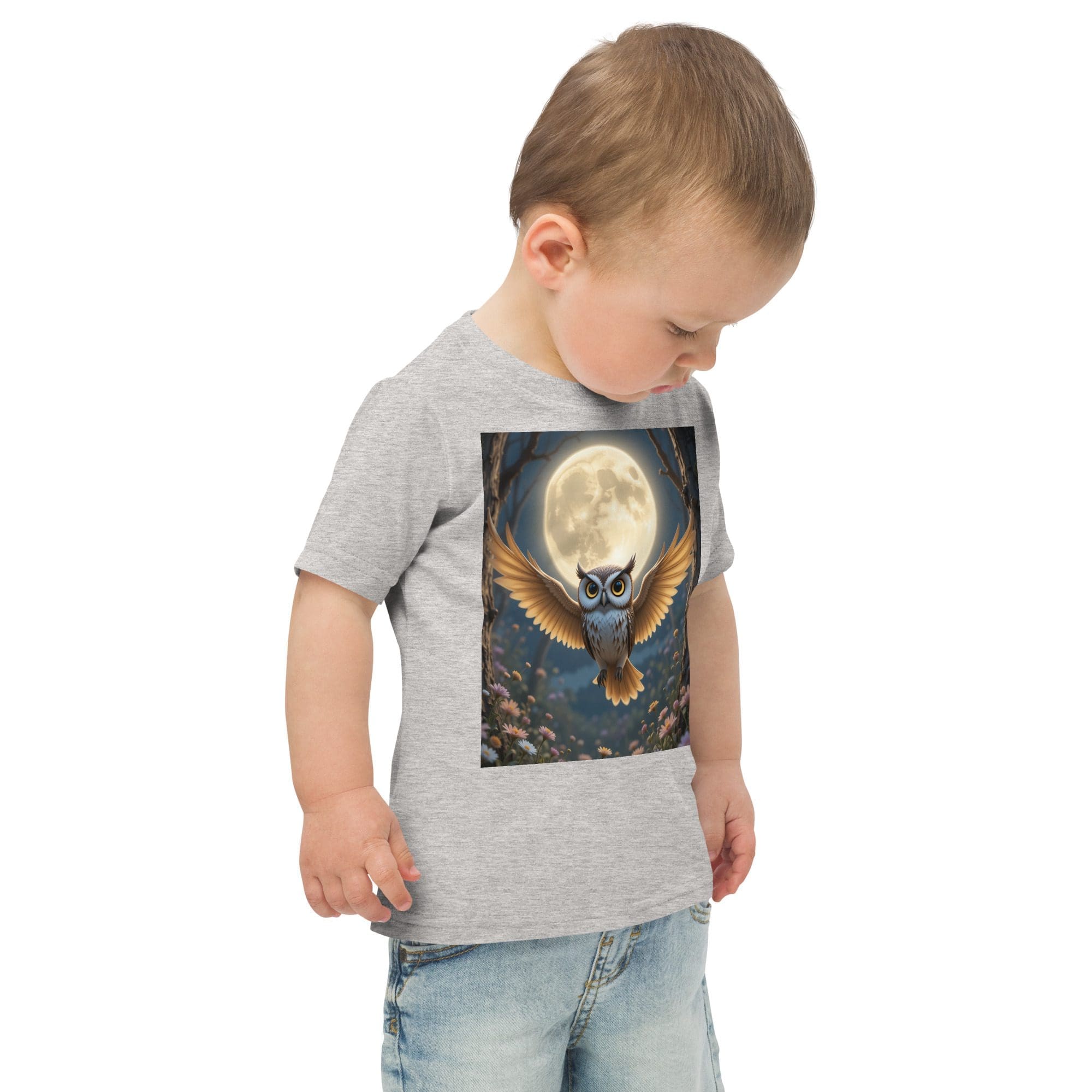 Owl Toddler Jersey T-Shirt | Organic Cotton | 2T to 4T - Image 11
