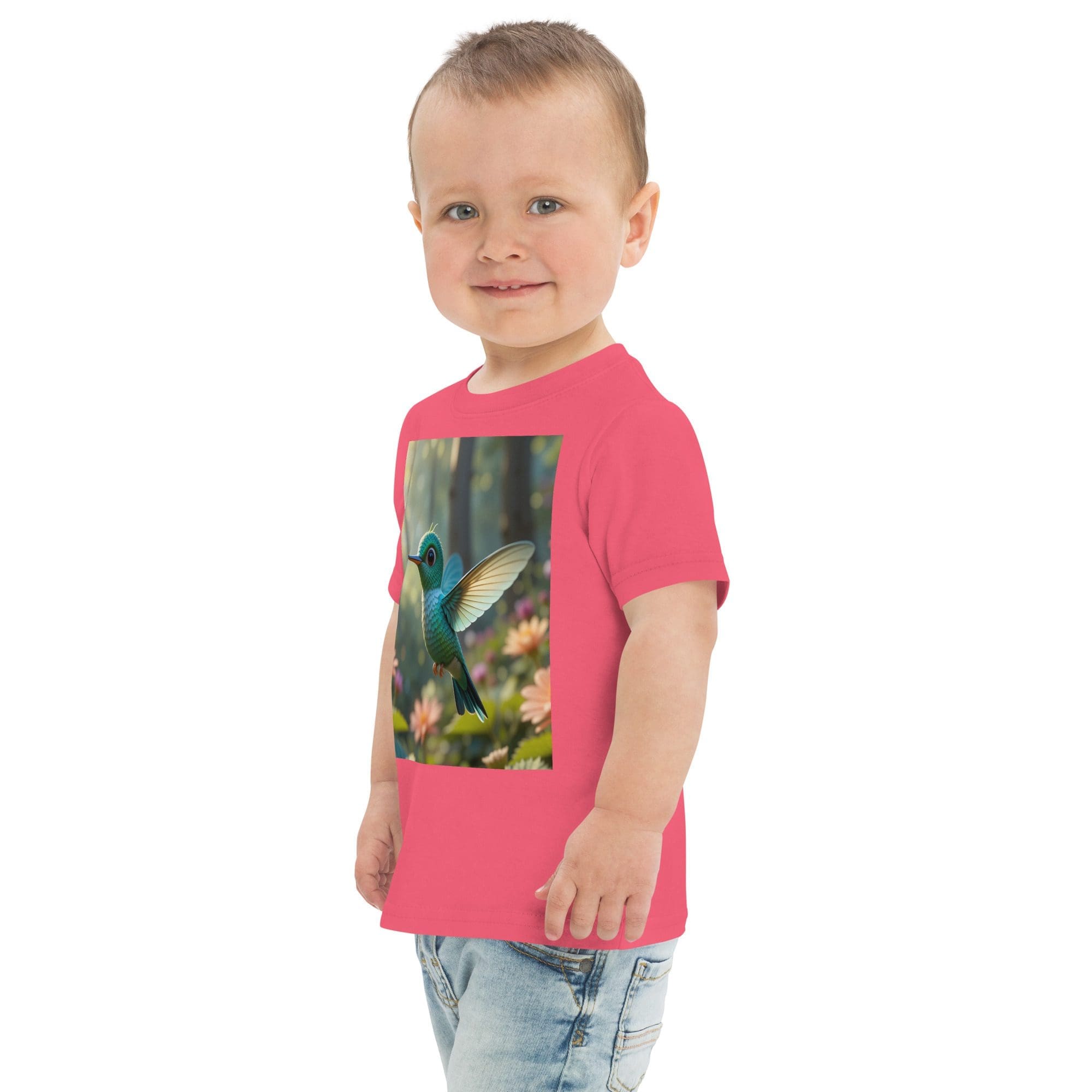 Hummingbird Toddler Jersey T-Shirt | Organic Cotton | 2T to 4T - Image 10