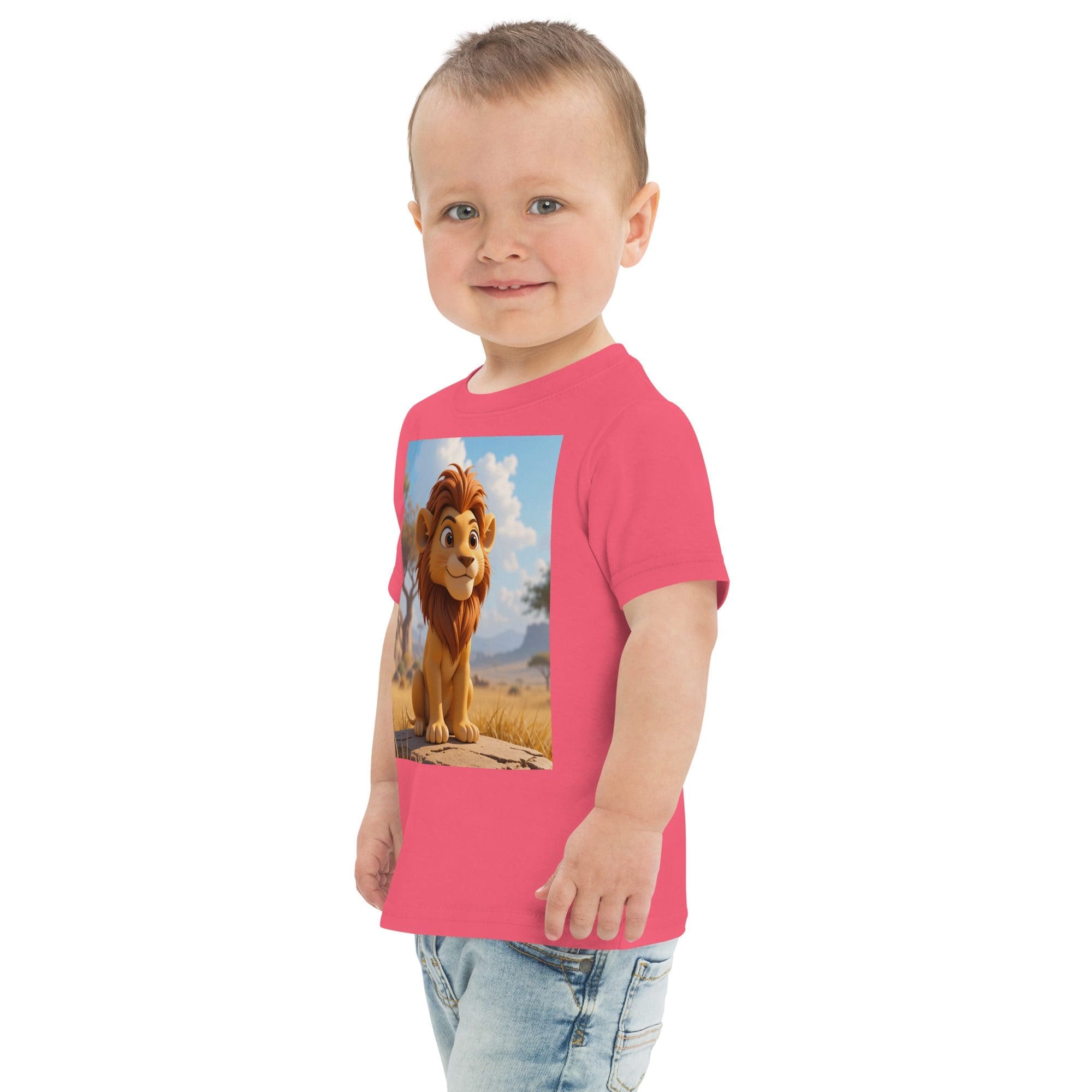 Lion Toddler Jersey T-Shirt | Organic Cotton | 2T to 4T - Image 10