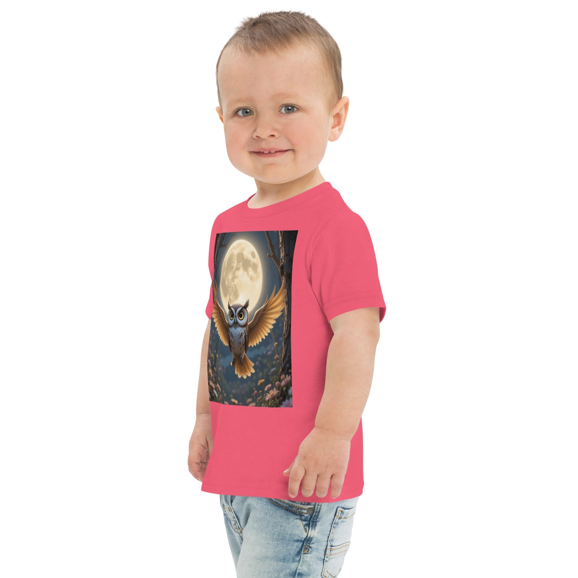 Owl Toddler Jersey T-Shirt | Organic Cotton | 2T to 4T - Image 9