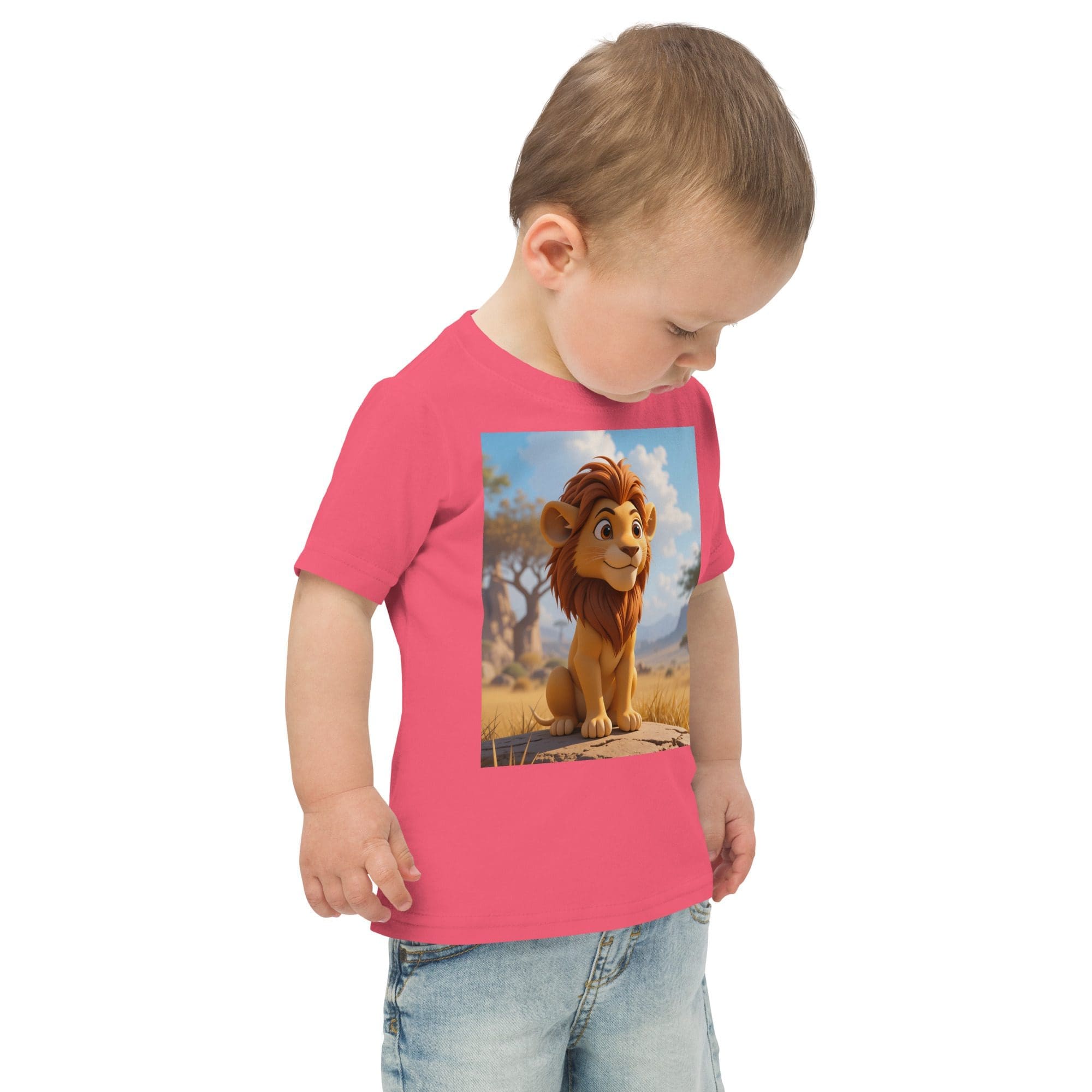 Lion Toddler Jersey T-Shirt | Organic Cotton | 2T to 4T - Image 9