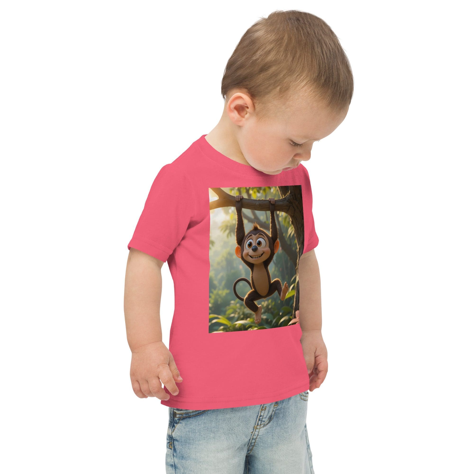 Monkey Toddler Jersey T-Shirt | Organic Cotton | 2T to 4T - Image 9