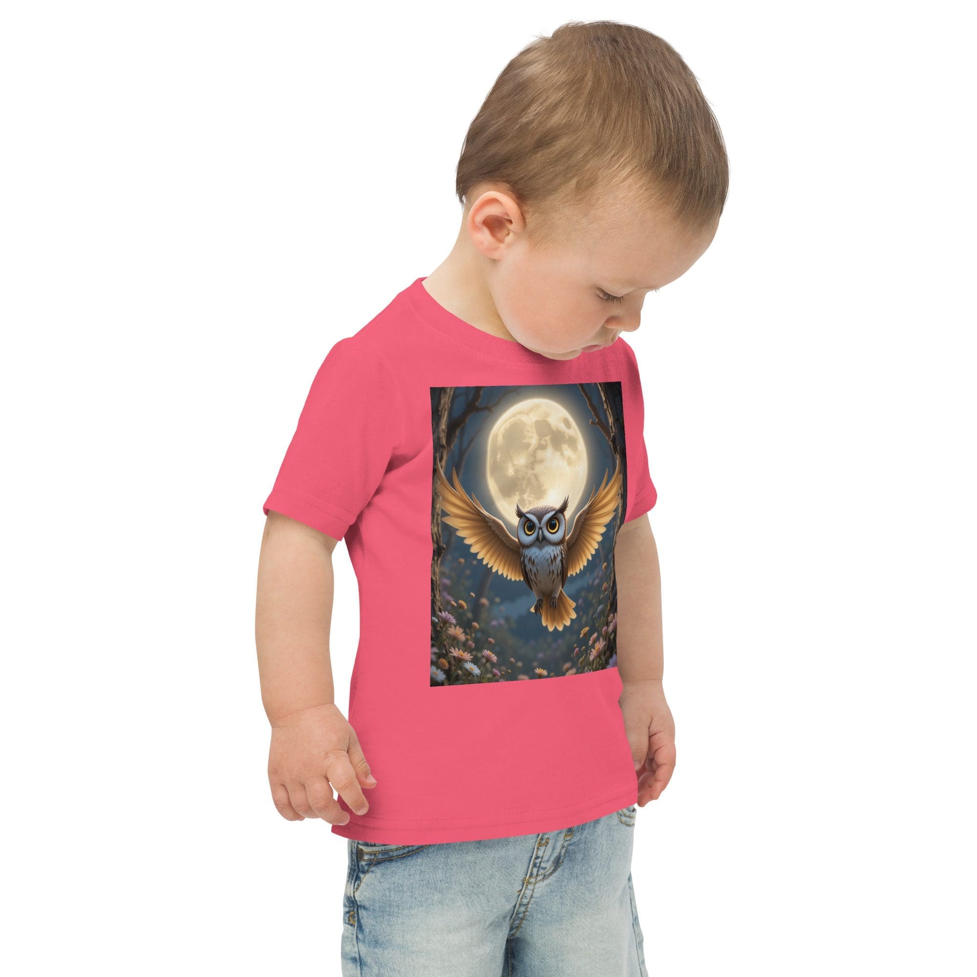 Owl Toddler Jersey T-Shirt | Organic Cotton | 2T to 4T - Image 8