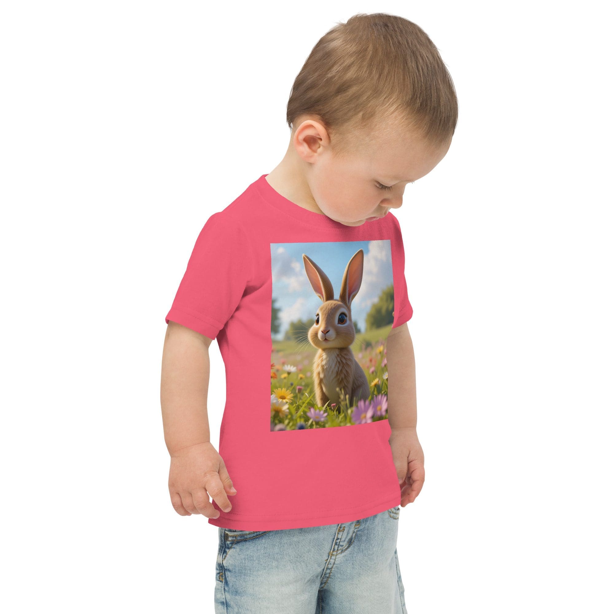 Rabbit Toddler Jersey T-Shirt | Organic Cotton | 2T to 4T - Image 9