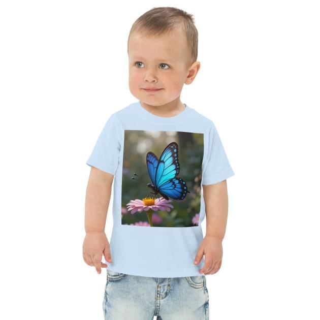 Butterfly Toddler Jersey T-Shirt | Organic Cotton | 2T to 4T
