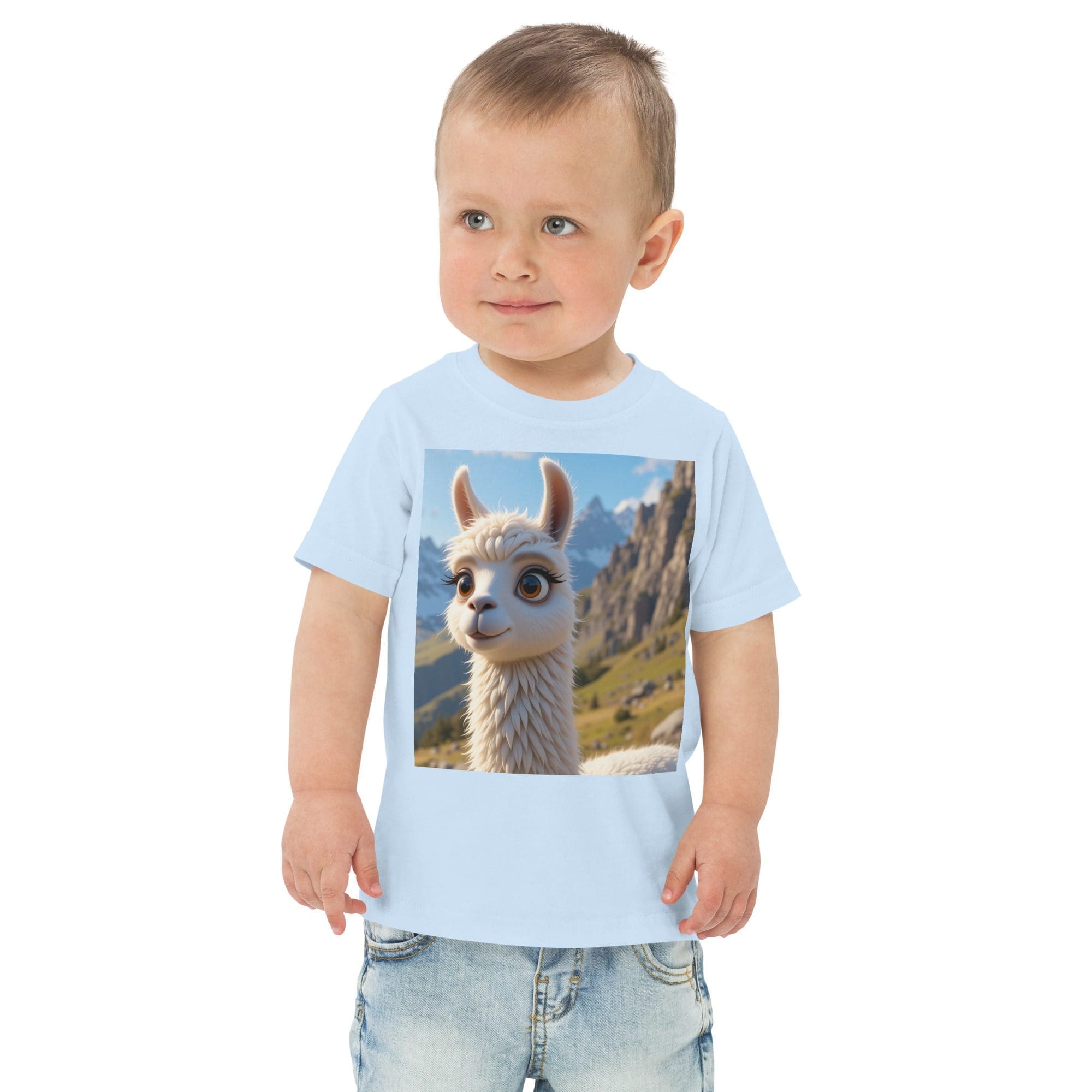 Llama Toddler Jersey T-Shirt | Organic Cotton | 2T to 4T - Image 14