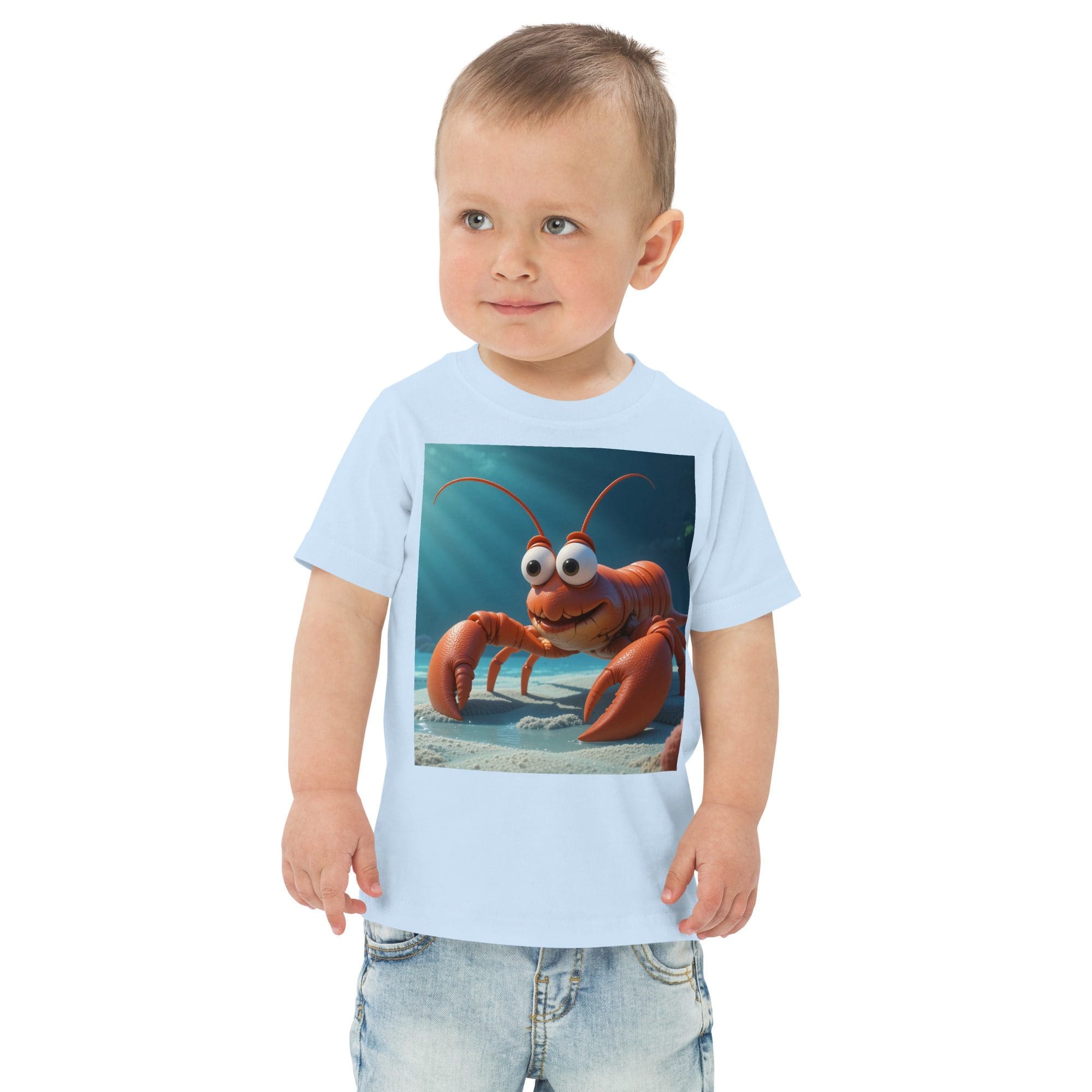 Lobster Toddler Jersey T-Shirt | Organic Cotton | 2T to 4T - Image 14