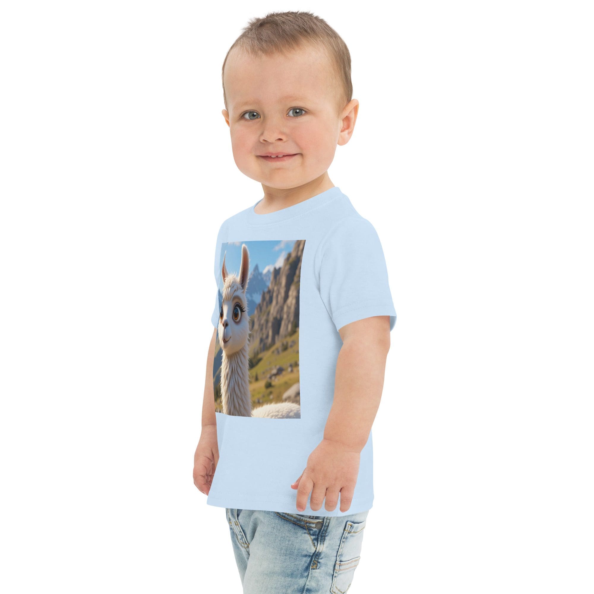 Llama Toddler Jersey T-Shirt | Organic Cotton | 2T to 4T - Image 16