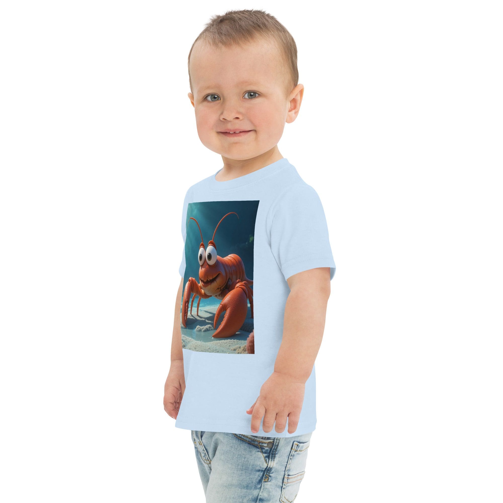 Lobster Toddler Jersey T-Shirt | Organic Cotton | 2T to 4T - Image 16