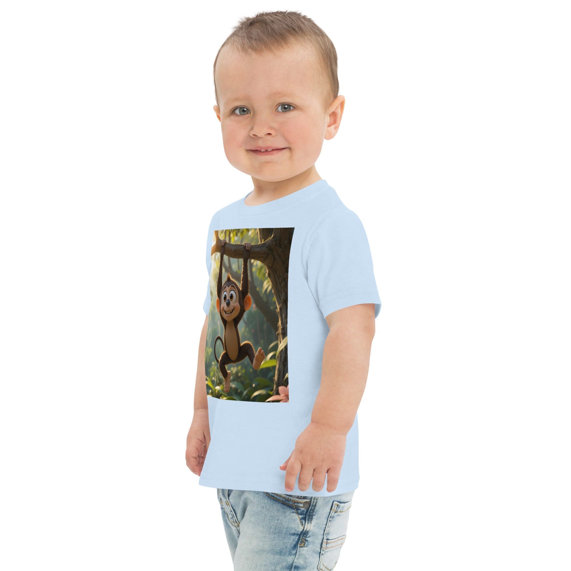 Monkey Toddler Jersey T-Shirt | Organic Cotton | 2T to 4T - Image 16