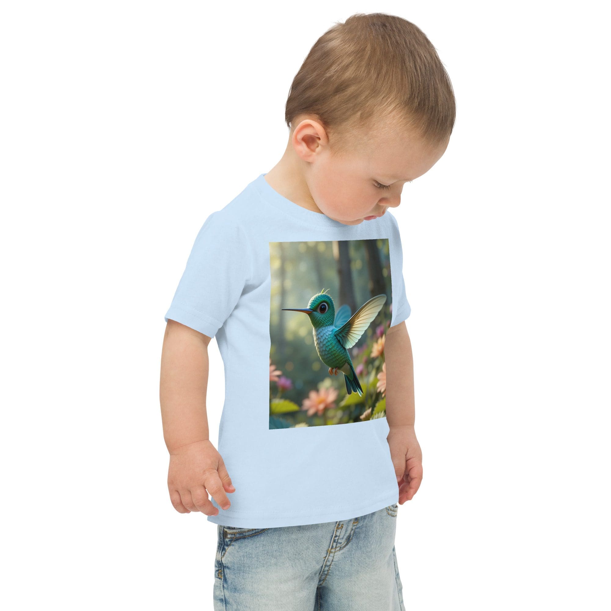 Hummingbird Toddler Jersey T-Shirt | Organic Cotton | 2T to 4T - Image 15