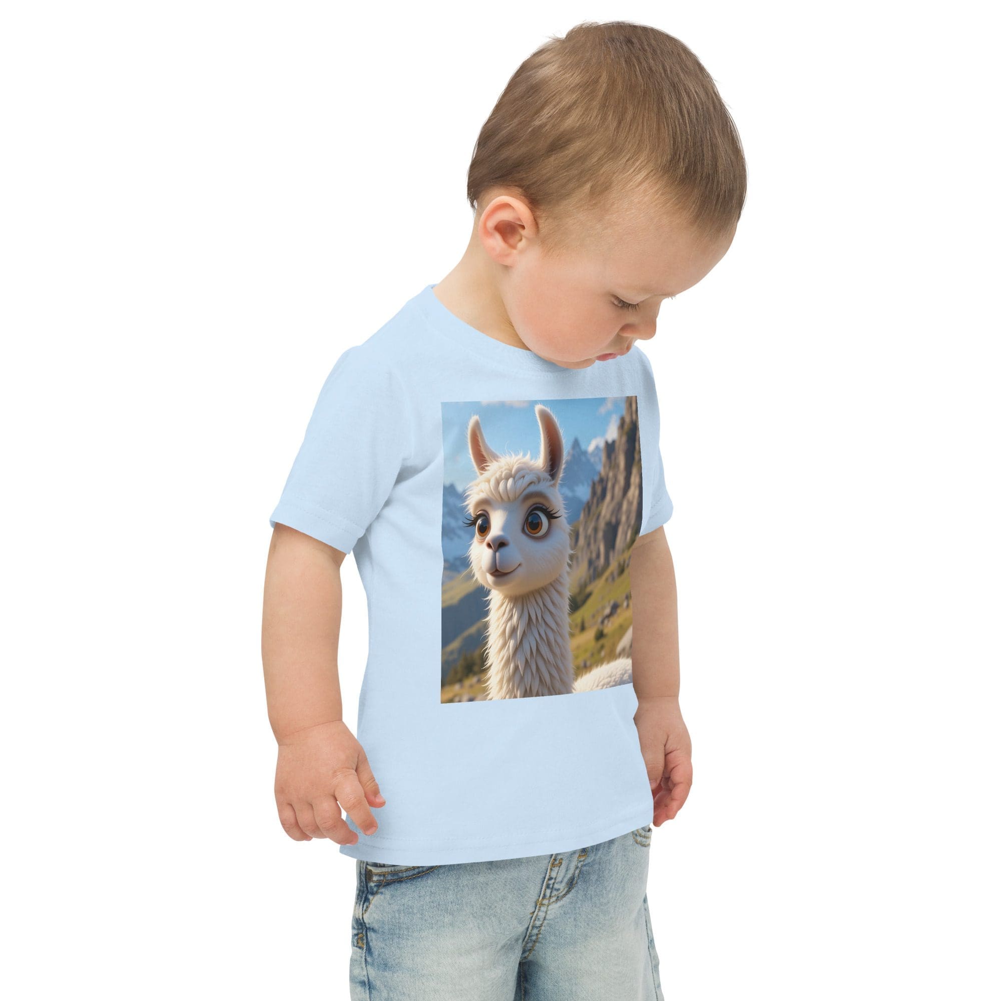Llama Toddler Jersey T-Shirt | Organic Cotton | 2T to 4T - Image 15