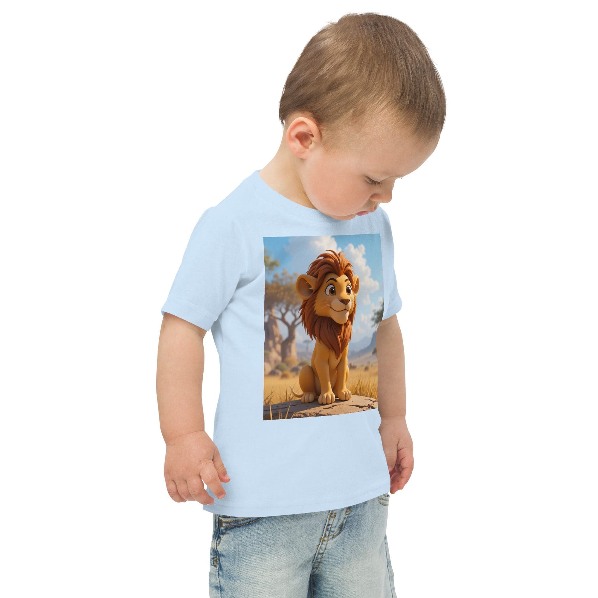 Lion Toddler Jersey T-Shirt | Organic Cotton | 2T to 4T - Image 15