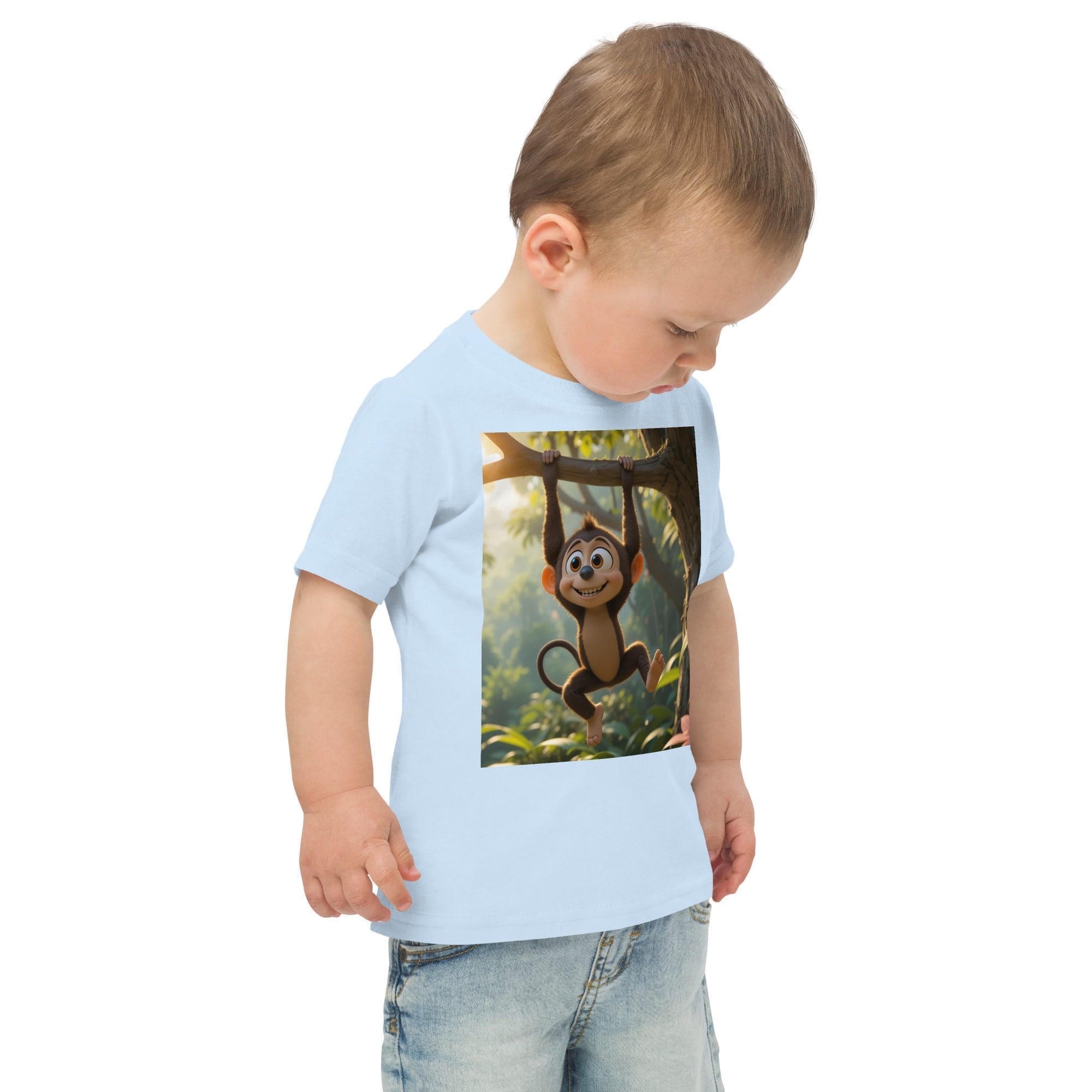 Monkey Toddler Jersey T-Shirt | Organic Cotton | 2T to 4T - Image 15