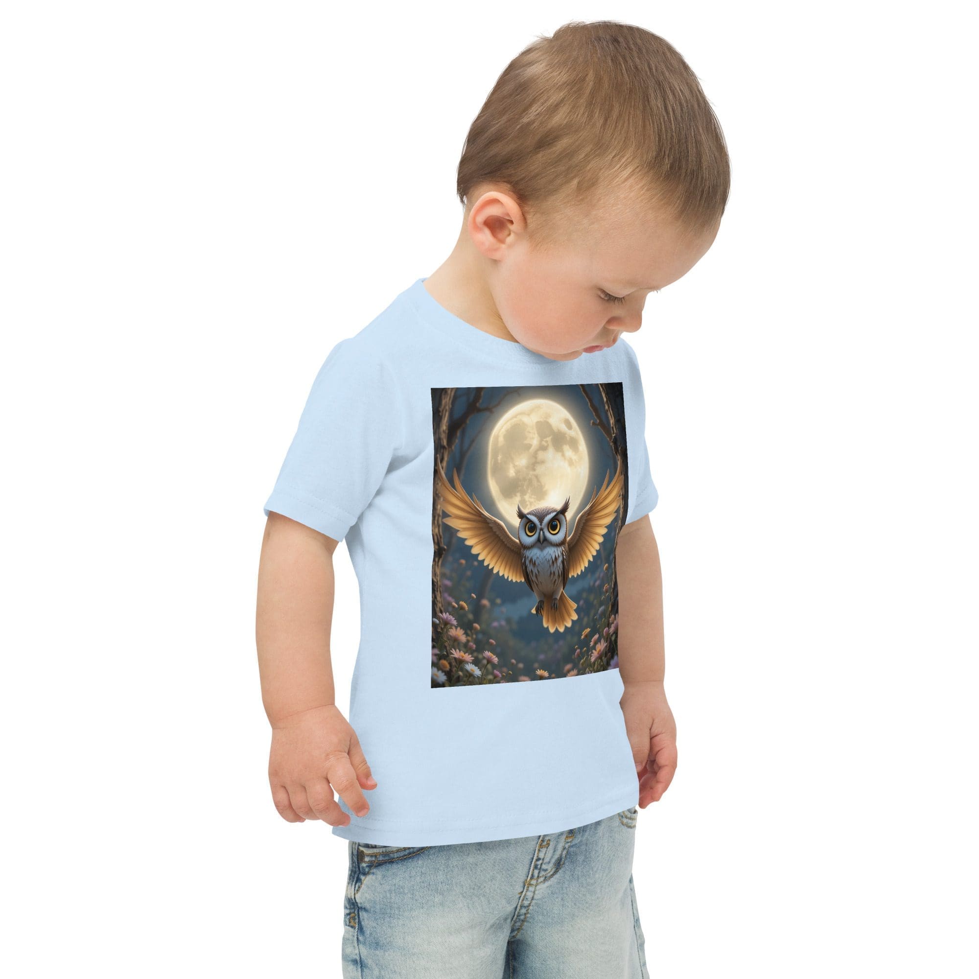 Owl Toddler Jersey T-Shirt | Organic Cotton | 2T to 4T - Image 14