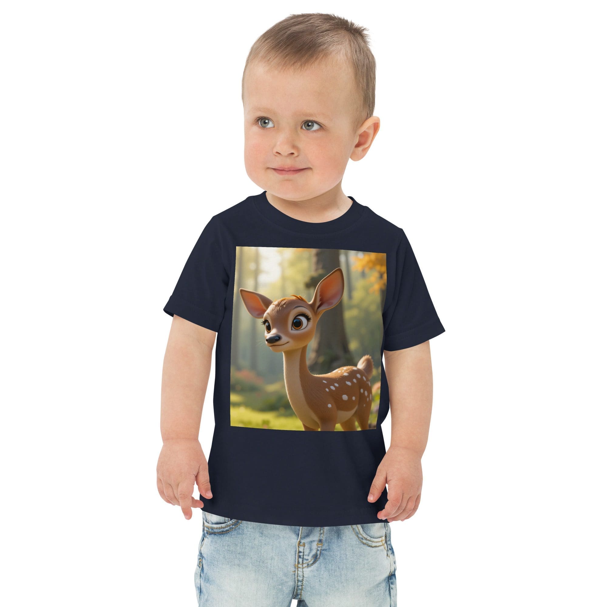 Deer Toddler Jersey T-Shirt | Organic Cotton | 2T to 4T - Image 5