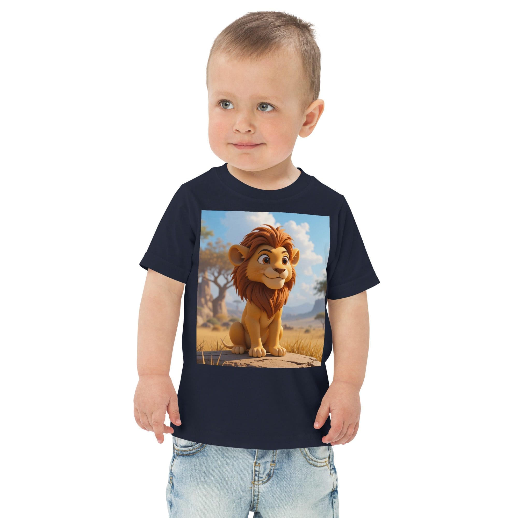 Lion Toddler Jersey T-Shirt | Organic Cotton | 2T to 4T - Image 5