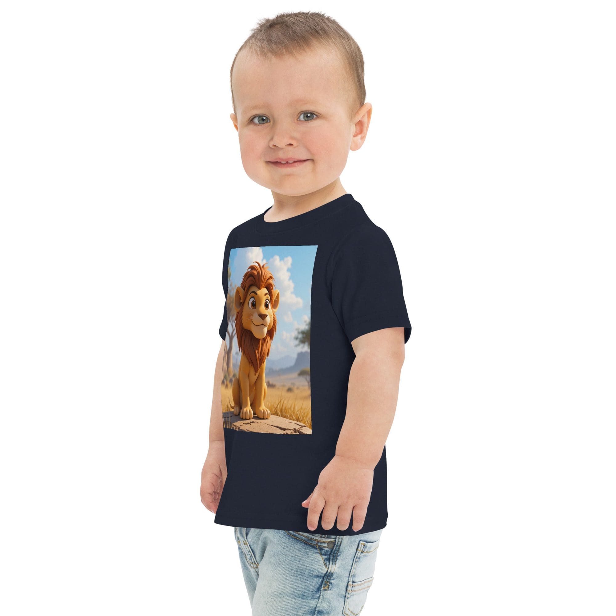 Lion Toddler Jersey T-Shirt | Organic Cotton | 2T to 4T - Image 7