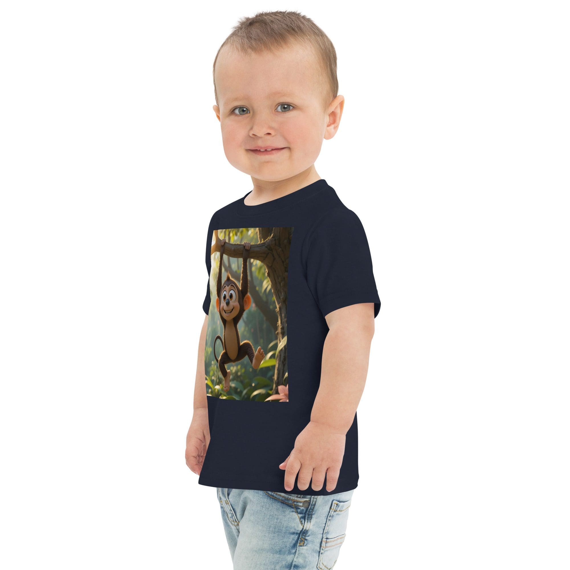Monkey Toddler Jersey T-Shirt | Organic Cotton | 2T to 4T - Image 7