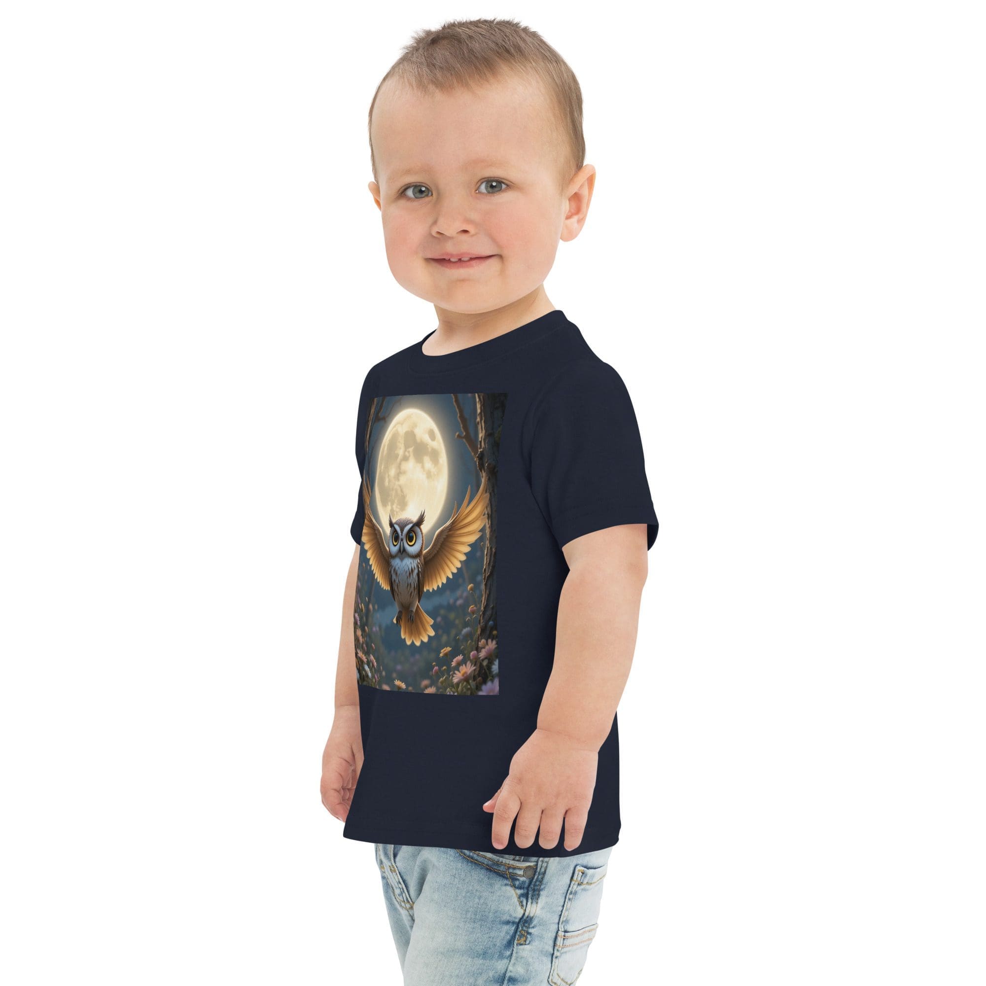 Owl Toddler Jersey T-Shirt | Organic Cotton | 2T to 4T - Image 6