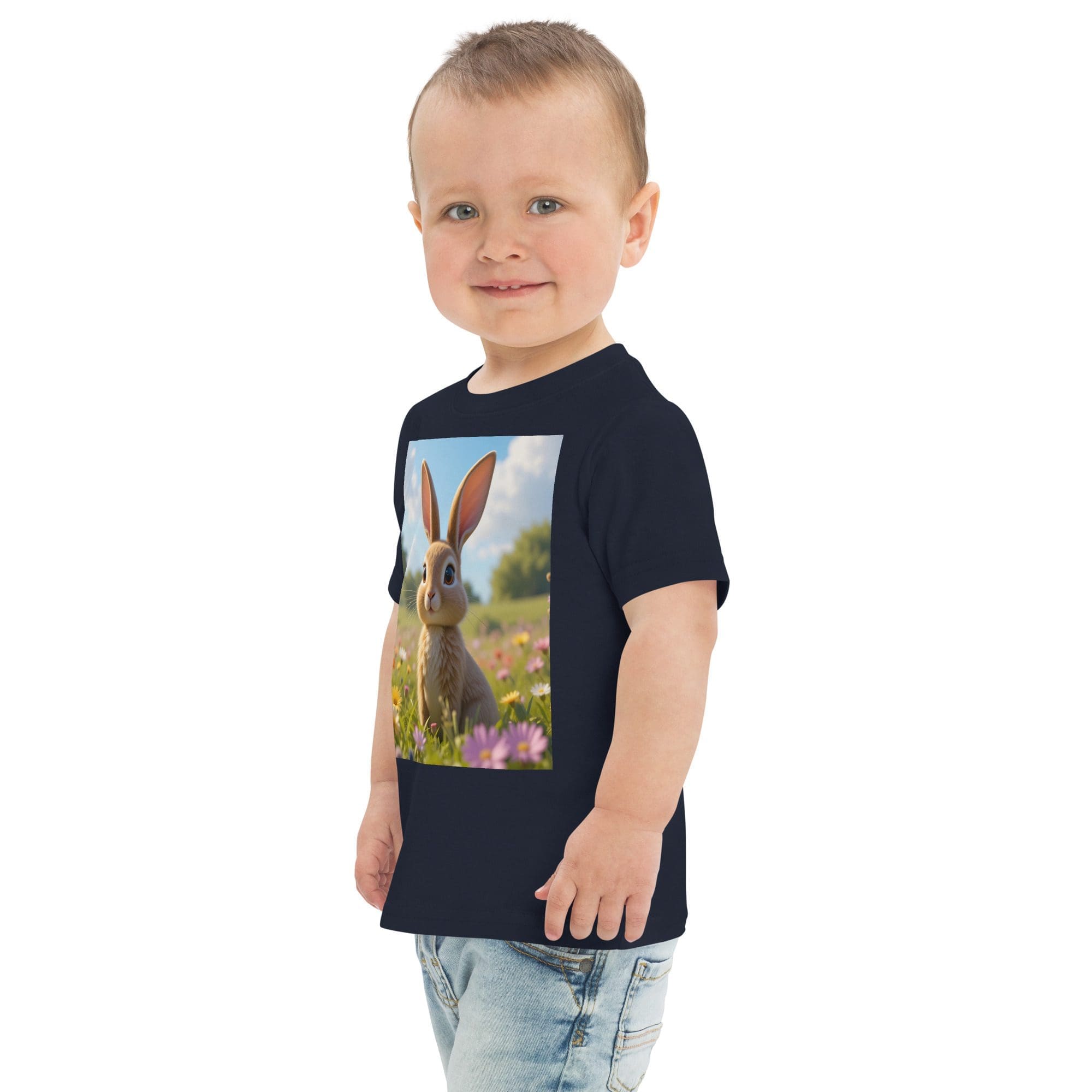 Rabbit Toddler Jersey T-Shirt | Organic Cotton | 2T to 4T - Image 7