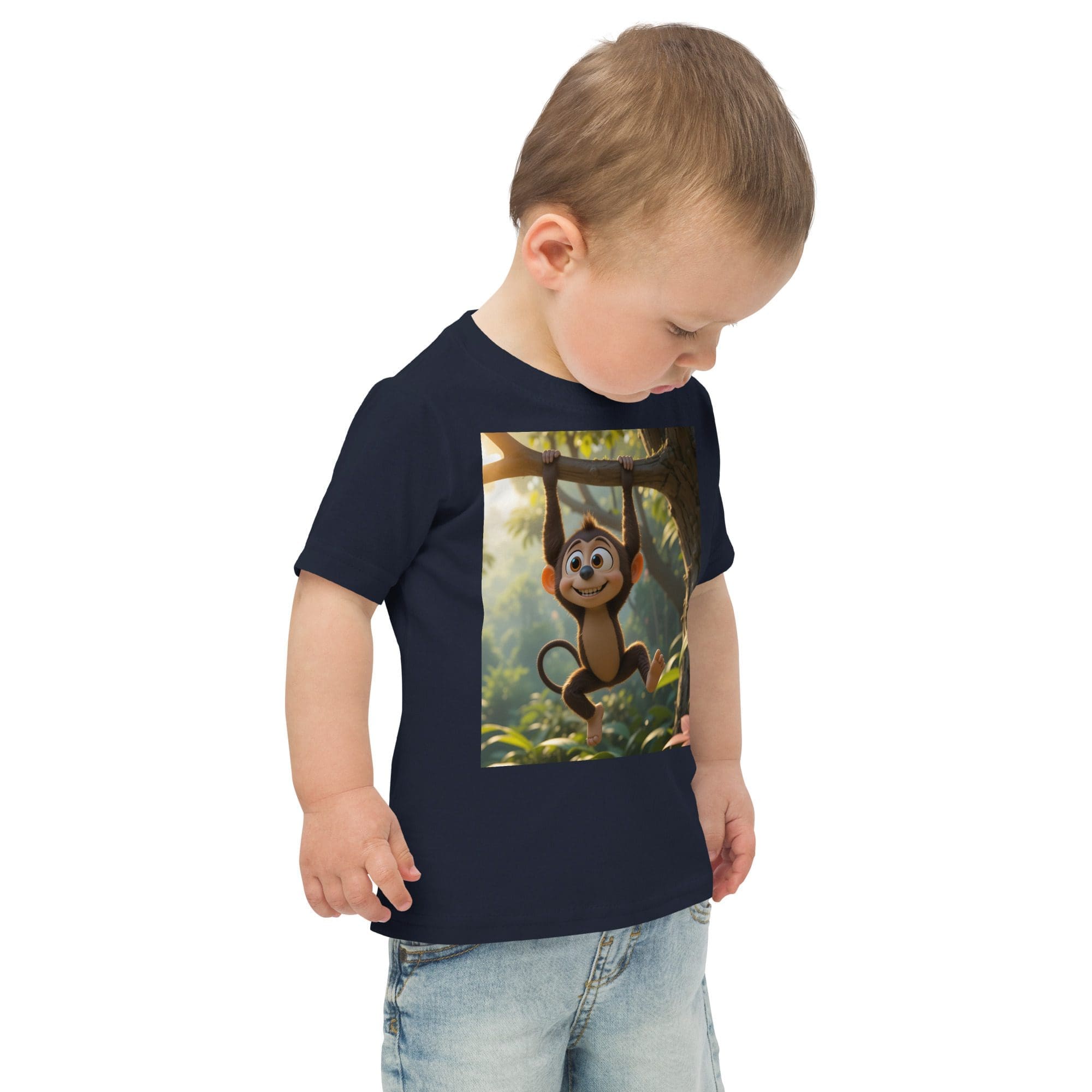 Monkey Toddler Jersey T-Shirt | Organic Cotton | 2T to 4T - Image 6