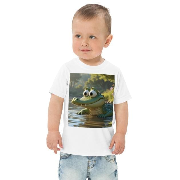 Alligator Toddler Jersey T-Shirt | Organic Cotton | 2T to 4T