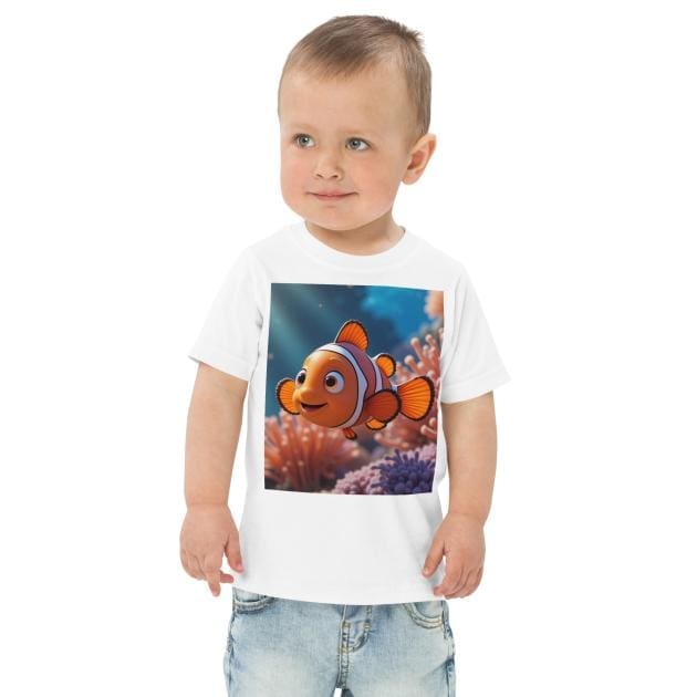 Clownfish Toddler Jersey T-Shirt | Organic Cotton | 2T to 4T