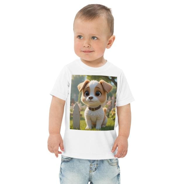 Dog Toddler Jersey T-Shirt | Organic Cotton | 2T to 4T