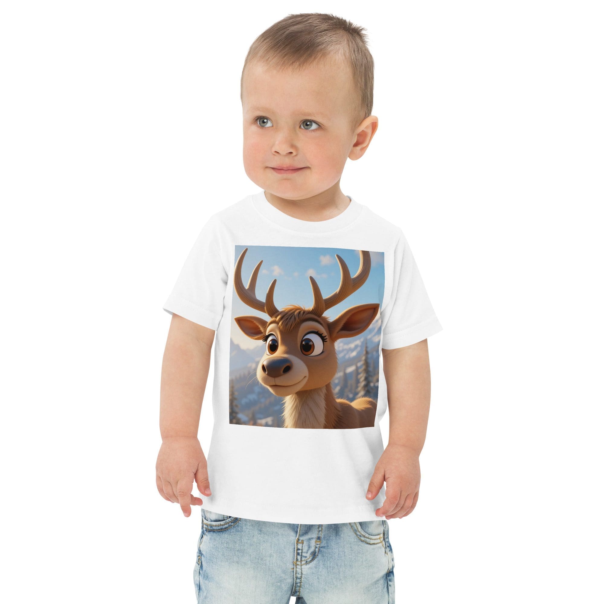 Elk Toddler Jersey T-Shirt | Organic Cotton | 2T to 4T