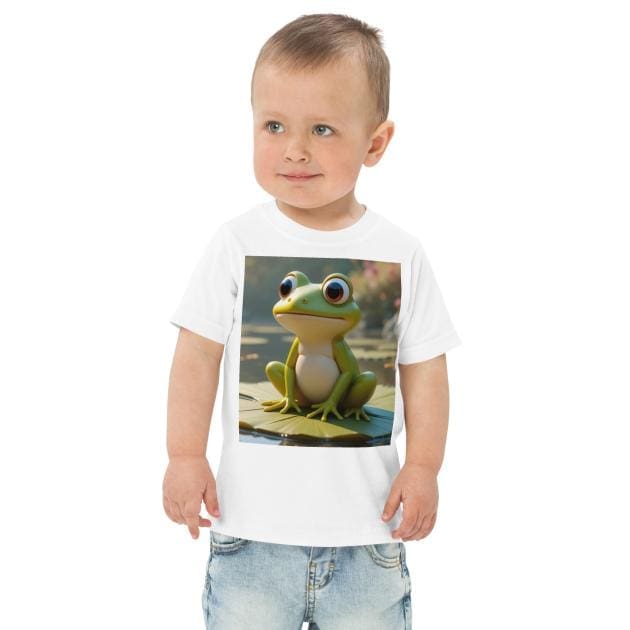 Frog Toddler Jersey T-Shirt | Organic Cotton | 2T to 4T