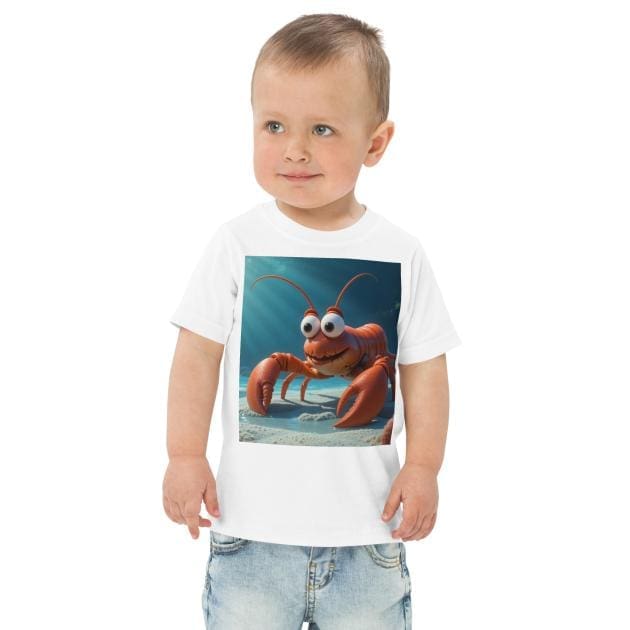 Lobster Toddler Jersey T-Shirt | Organic Cotton | 2T to 4T