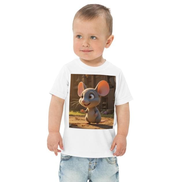 Mouse Toddler Jersey T-Shirt | Organic Cotton | 2T to 4T