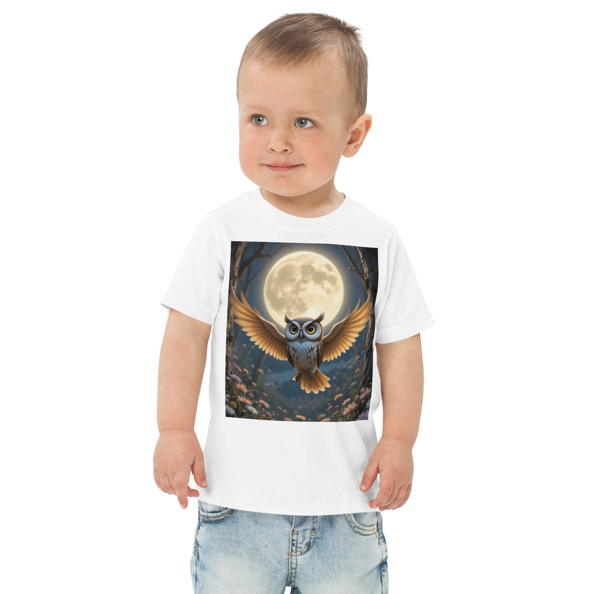 Owl Toddler Jersey T-Shirt | Organic Cotton | 2T to 4T - Image 16