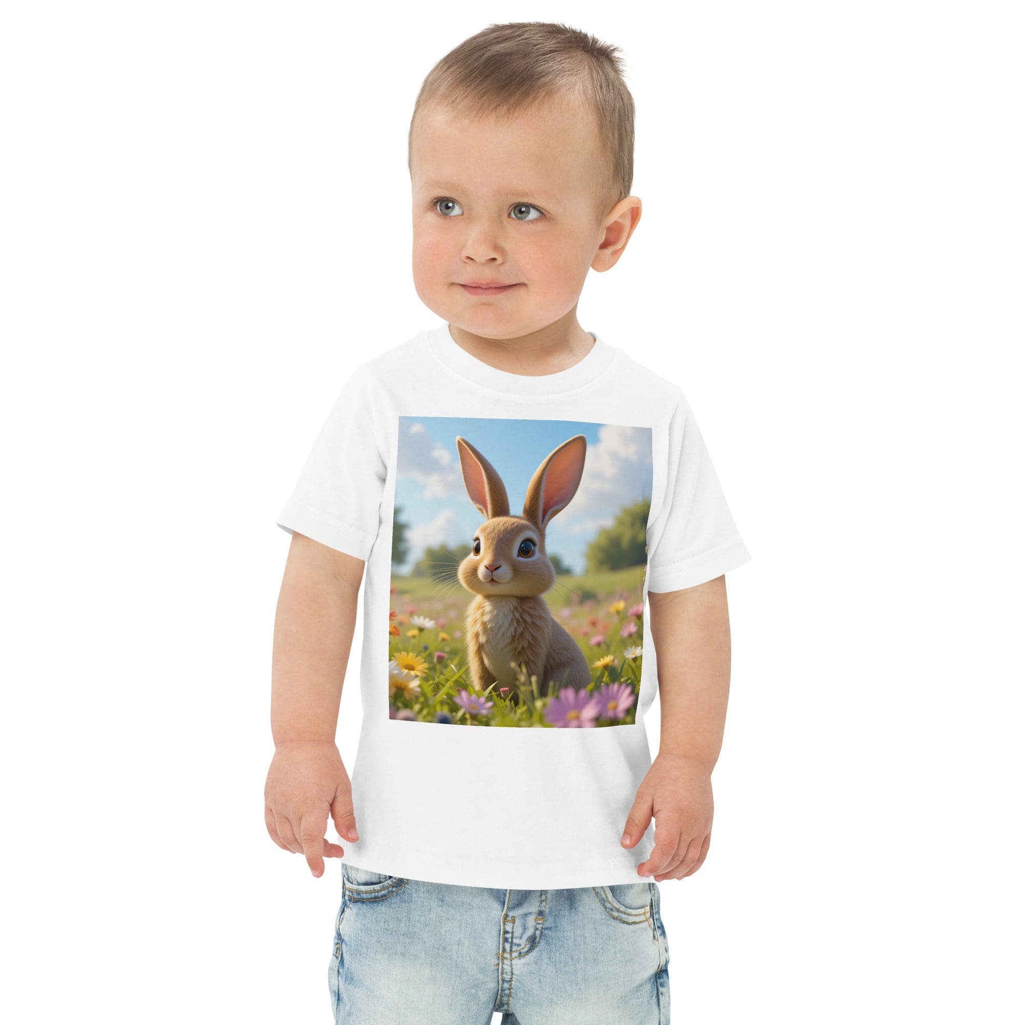 Rabbit Toddler Jersey T-Shirt | Organic Cotton | 2T to 4T