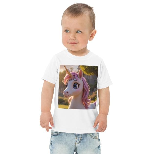 Unicorn Toddler Jersey T-Shirt | Organic Cotton | 2T to 4T