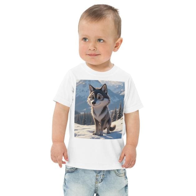 Wolf Toddler Jersey T-Shirt | Organic Cotton | 2T to 4T