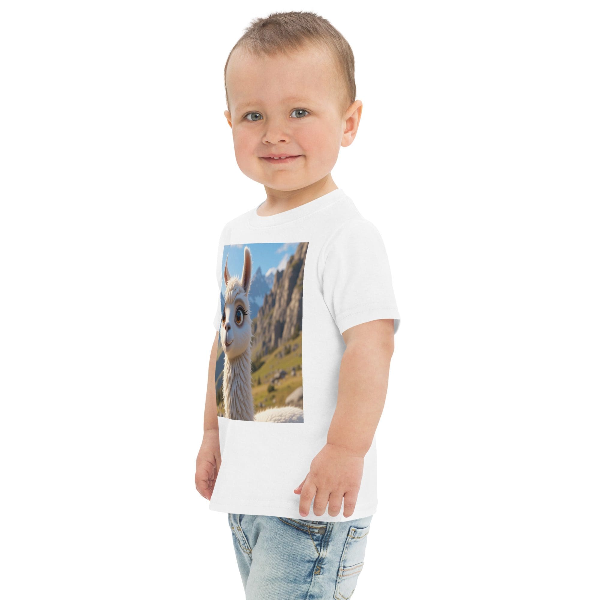 Llama Toddler Jersey T-Shirt | Organic Cotton | 2T to 4T - Image 18
