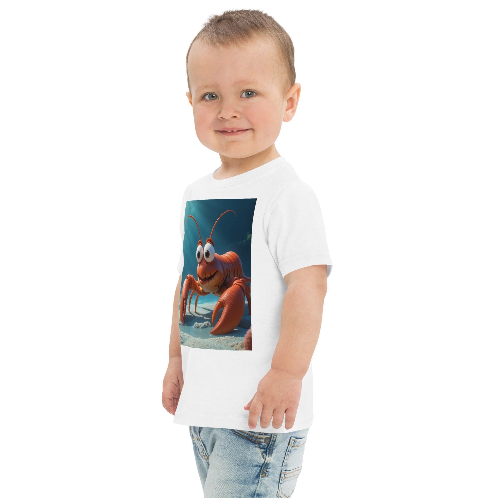 Lobster Toddler Jersey T-Shirt | Organic Cotton | 2T to 4T - Image 18