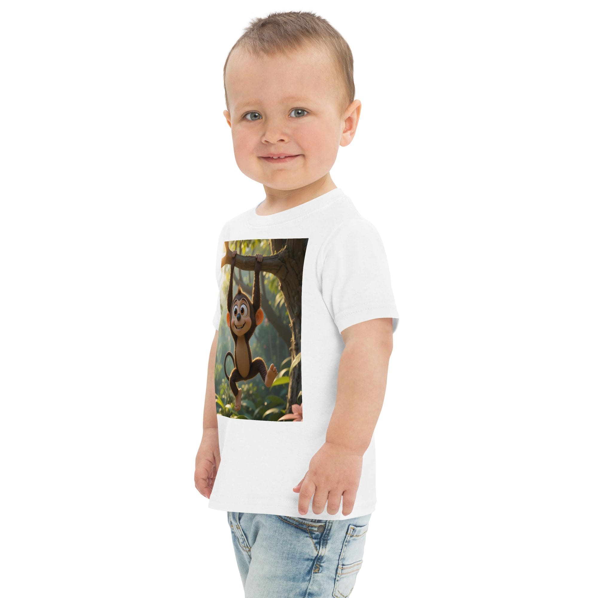 Monkey Toddler Jersey T-Shirt | Organic Cotton | 2T to 4T - Image 18