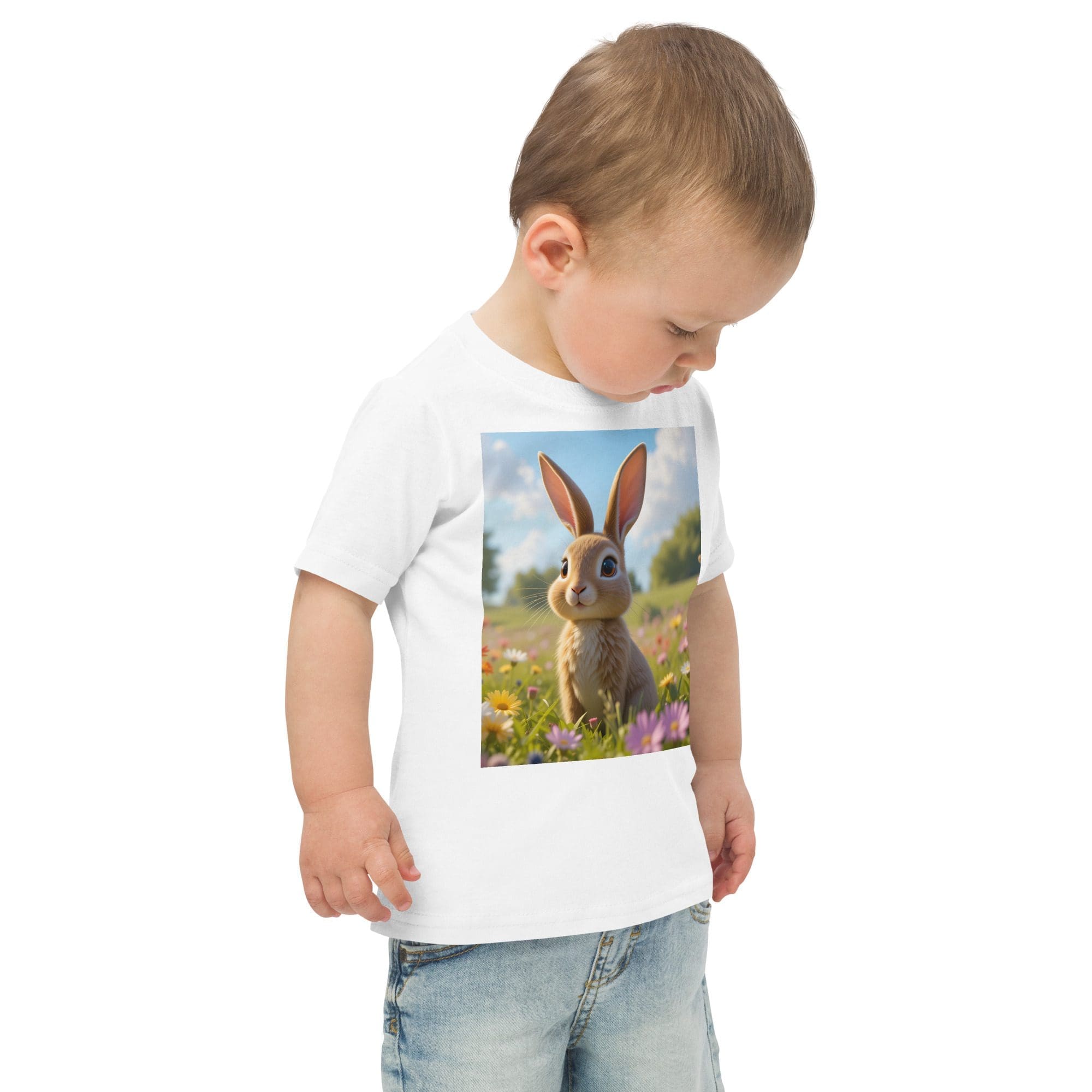 Rabbit Toddler Jersey T-Shirt | Organic Cotton | 2T to 4T - Image 17