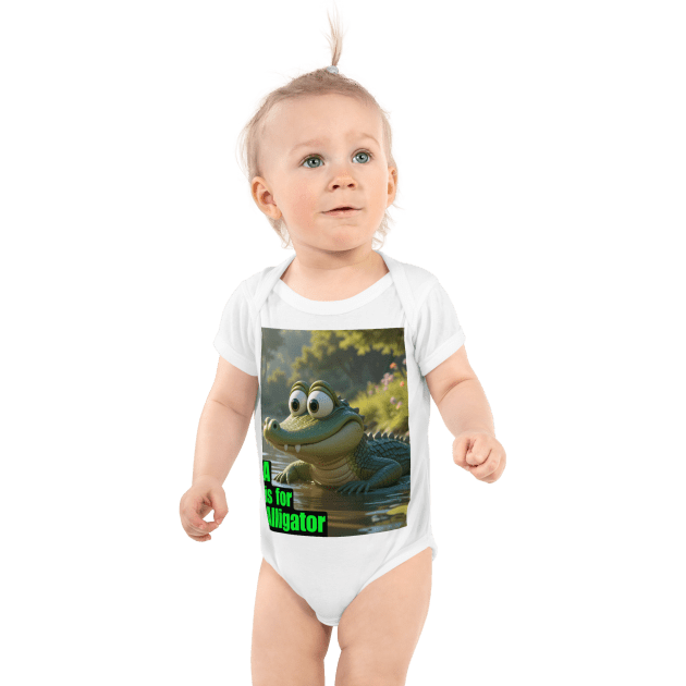A is for Alligator - Infant bodysuit