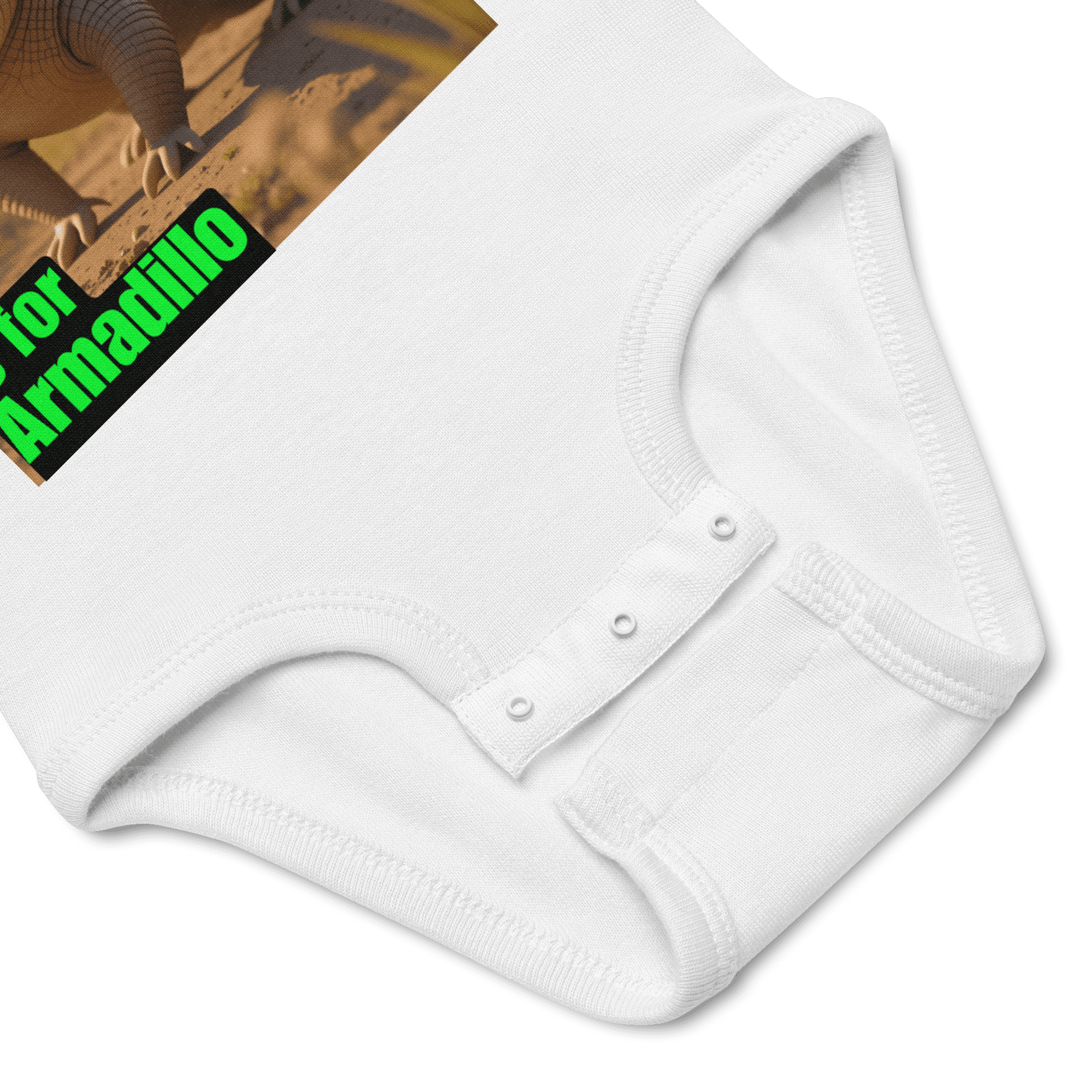 A is for Armadillo - Infant bodysuit - Image 12